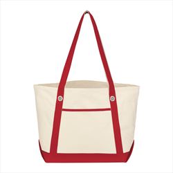 Natural with Red Trim
